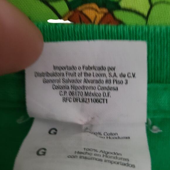 FRUIT OF THE LOOM - UNISEX - CHRISTMAS T-SHIRT - SIZE L good condition - Picture 4 of 5